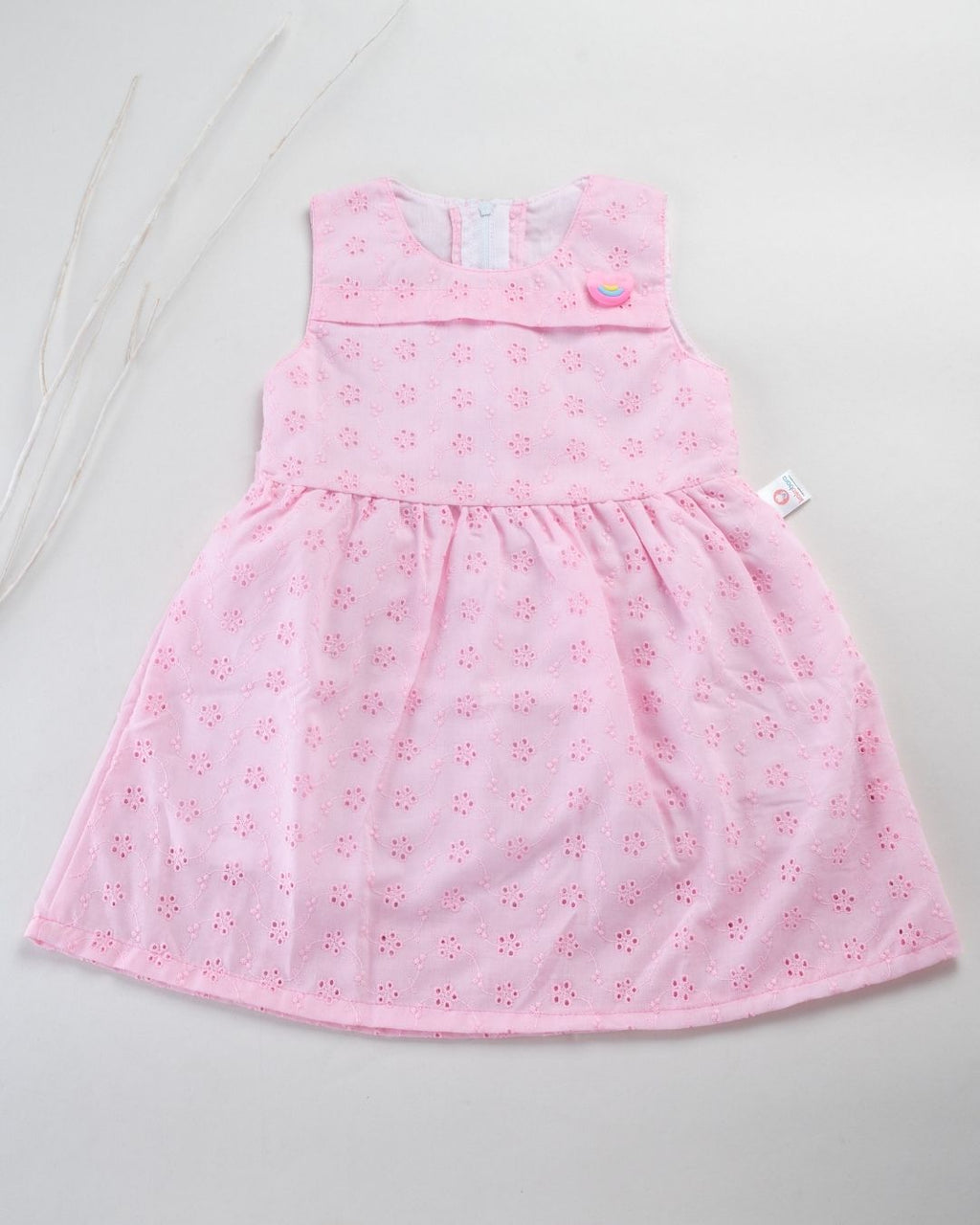 The Candy Heart Frock - Bubblegum Pink
