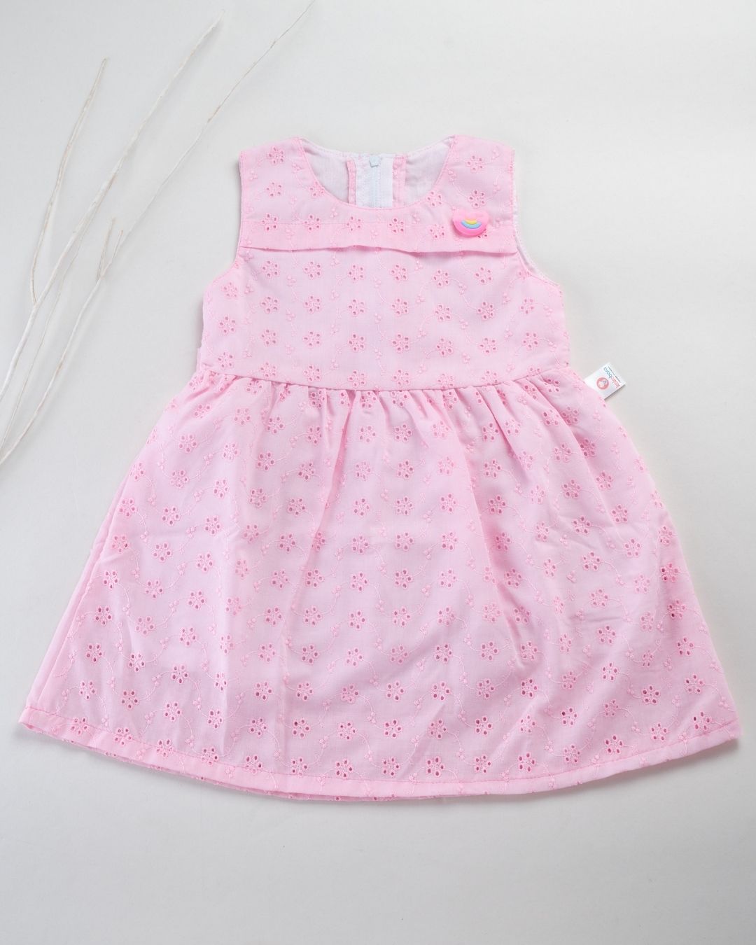 The Candy Heart Frock - Bubblegum Pink