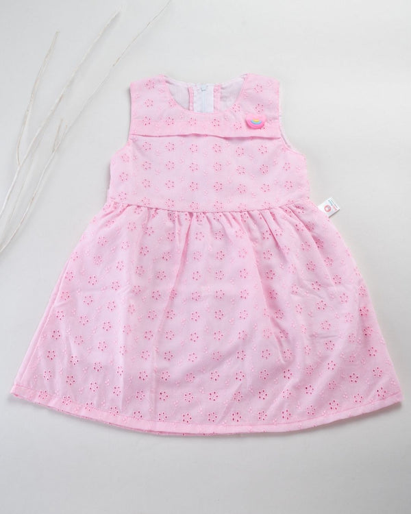 Kokobara The Candy Heart Frock - Bubblegum Pink front view