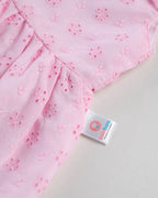 Kokobara The Candy Heart Frock - Bubblegum Pink fit detail