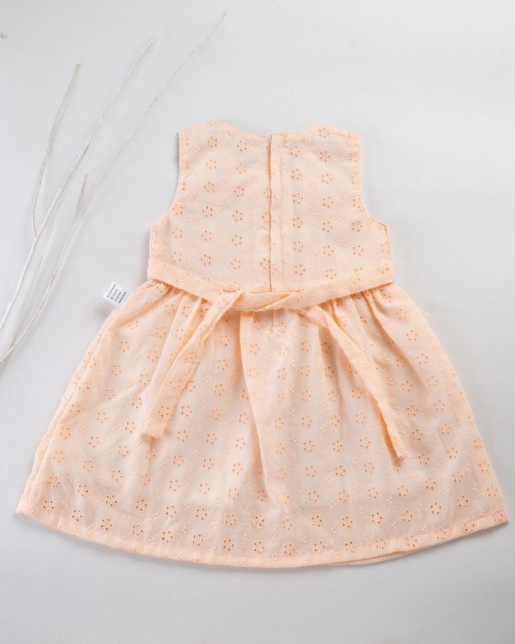 The Candy Heart Frock - Peach Cream