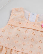 Kokobara The Candy Heart Frock - Peach Cream additional view