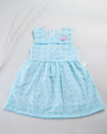 The Candy Heart Frock - Powder Blue