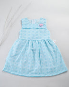 Kokobara The Candy Heart Frock - Powder Blue front view