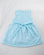 Kokobara The Candy Heart Frock - Powder Blue back view