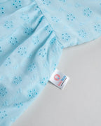 Kokobara The Candy Heart Frock - Powder Blue fit detail