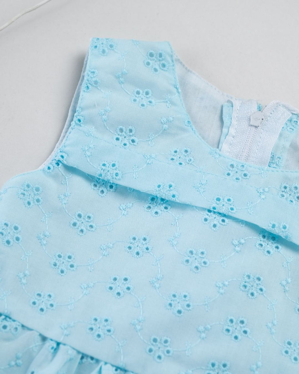 The Candy Heart Frock - Powder Blue