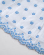 Kokobara The Irish Frock - Royal White fit detail