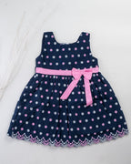 Kokobara The Stella Frock - Navy Blue front view