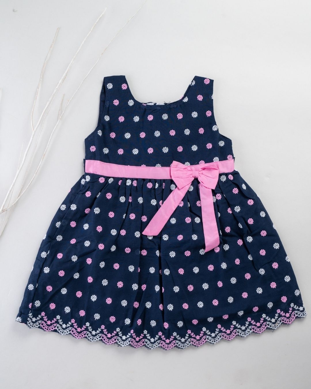 The Stella Frock - Navy Blue
