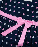 Kokobara The Stella Frock - Navy Blue close-up