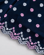 Kokobara The Stella Frock - Navy Blue fit detail