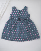 Kokobara The Stella Frock - Slate Grey back view