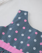 Kokobara The Stella Frock - Slate Grey fit detail
