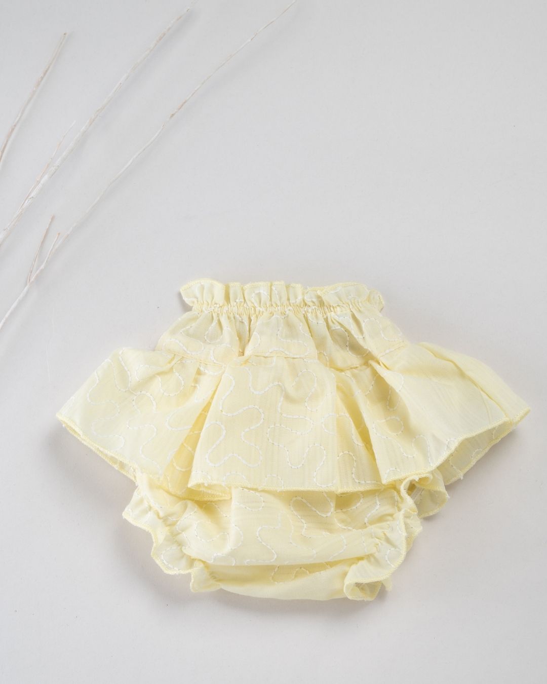 The Wave 2PC Set - Butter Yellow