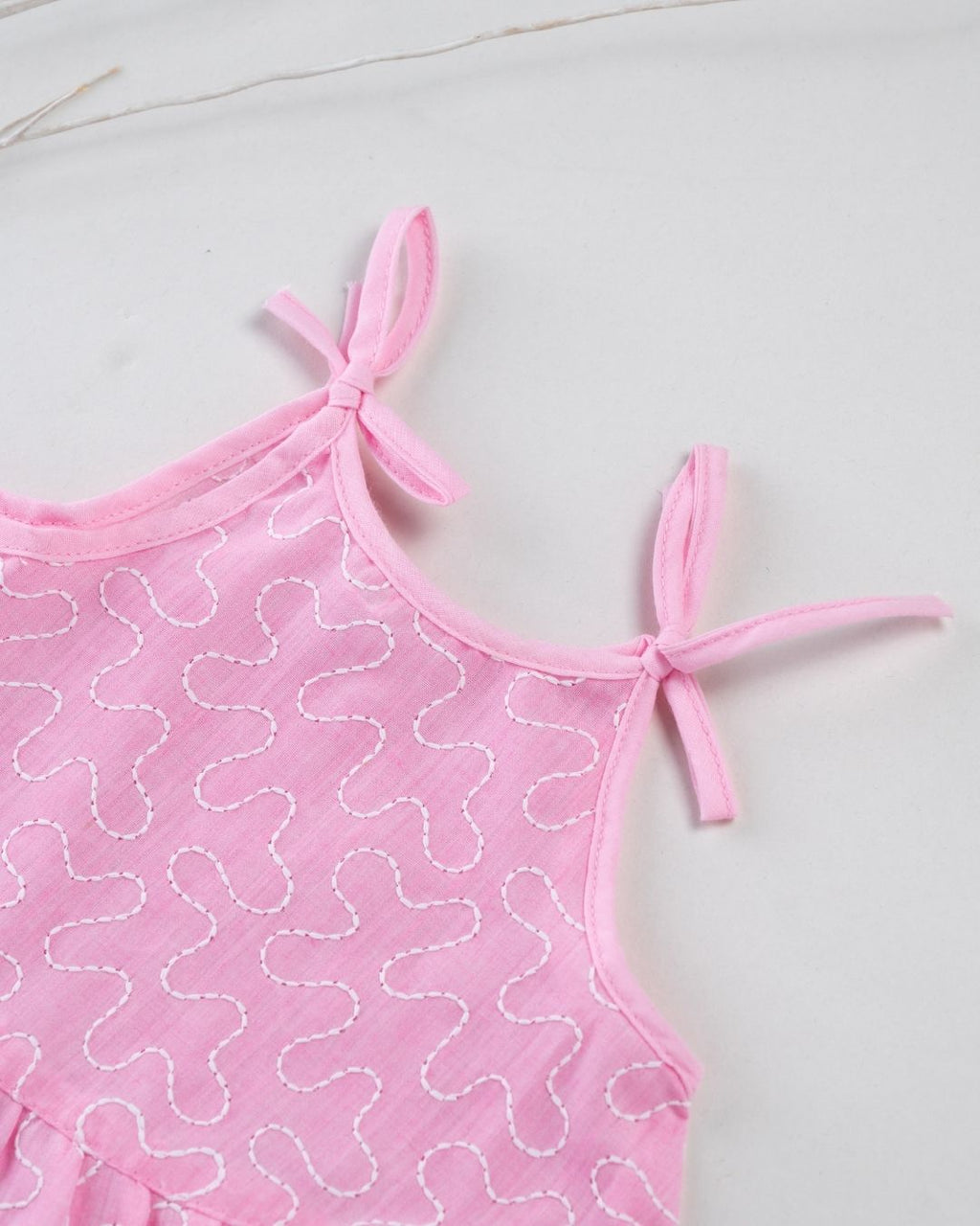 The Wave 2PC Set - Candy Pink