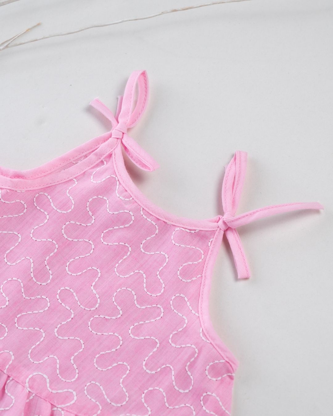 The Wave 2PC Set - Candy Pink