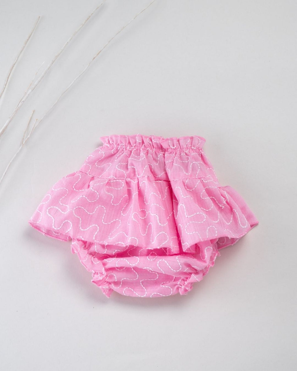 The Wave 2PC Set - Candy Pink