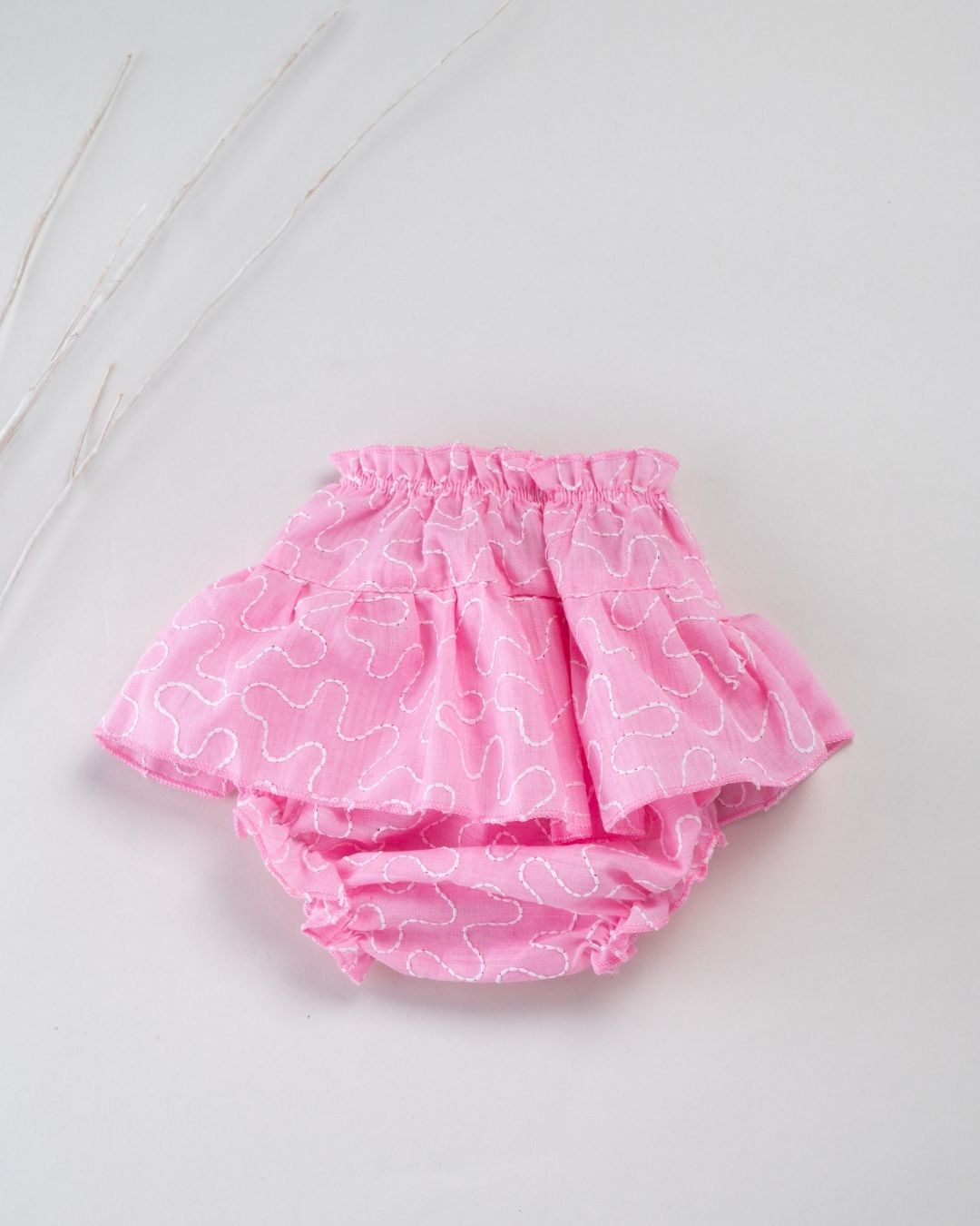 The Wave 2PC Set - Candy Pink